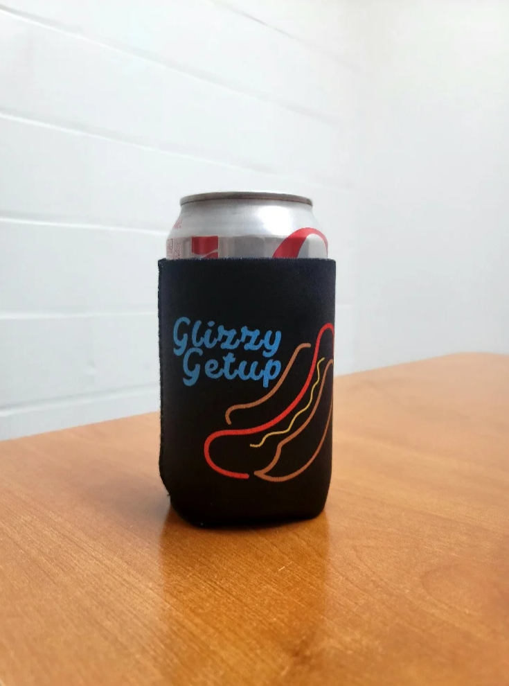 Glizzy Getup Koozie w/ Hotdog Logo